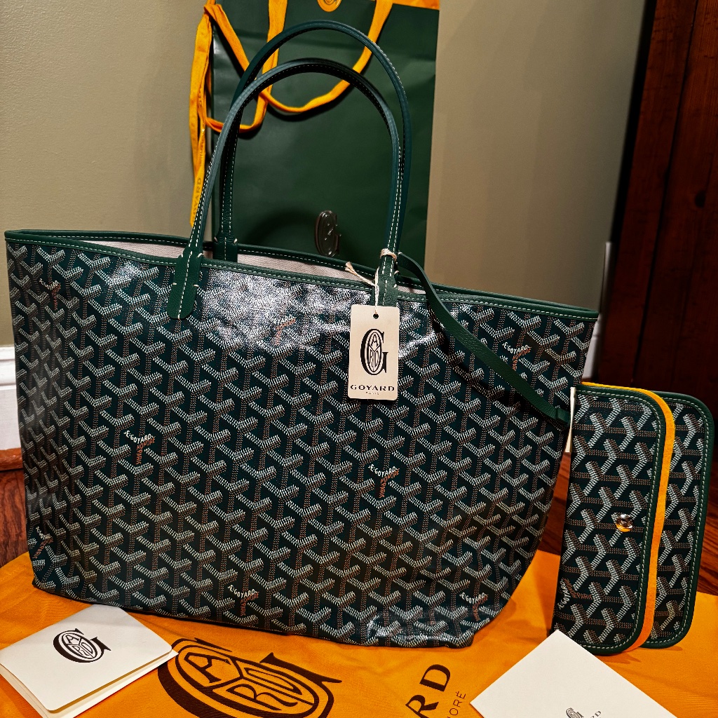 Goyard Saint Louis Pm Green Brand New